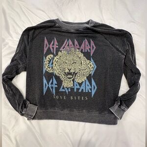 Recycled Karma Def Leppard Sweatshirt
